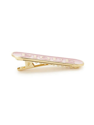 Logo Hair Clips Set