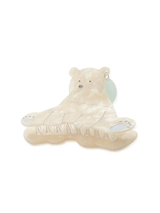 Polar Bear Motif Hair Clip