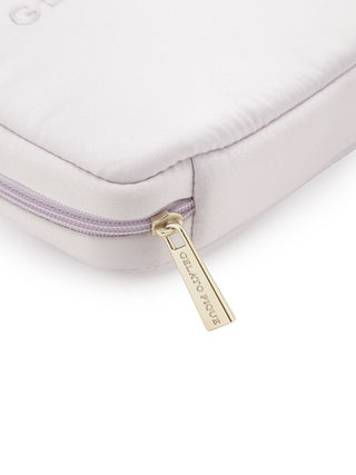 Logo Square Pouch- Women's Loungewear Bags, Pouches, Eco Bags & Tote Bags at Gelato Pique USA