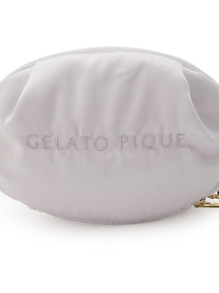 Logo Oval Pouch- Women's Loungewear Bags, Pouches, Eco Bags & Tote Bags at Gelato Pique USA