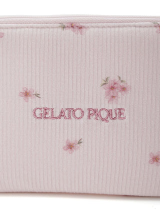 SAKURA Tissue Pouch in pink, Women Loungewear Bags, Pouches, Make up Pouch, Travel Organizer, Eco Bags & Tote Bags at Gelato Pique USA.