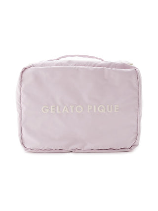 Colorful Medium Pouch Bag in lavender, Women Loungewear Bags, Pouches, Make up Pouch, Travel Organizer, Eco Bags & Tote Bags at Gelato Pique USA.