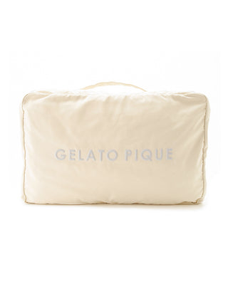 Colorful Large Pouch Bag in cream, Women Loungewear Bags, Pouches, Make up Pouch, Travel Organizer, Eco Bags & Tote Bags at Gelato Pique USA.