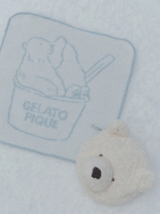 Polar Bear Pouch in CREAM, Women Loungewear Bags, Pouches, Make up Pouch, Travel Organizer, Eco Bags & Tote Bags at Gelato Pique USA.