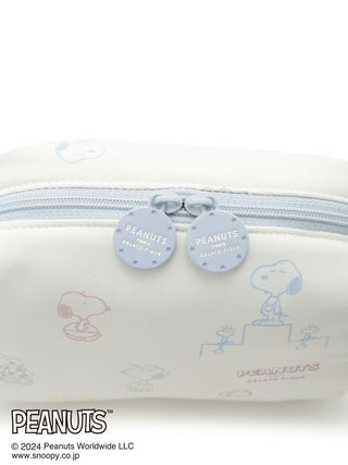 PEANUTS Pouch in OFF WHITE, Women Loungewear Bags, Pouches, Make up Pouch, Travel Organizer, Eco Bags & Tote Bags at Gelato Pique USA.