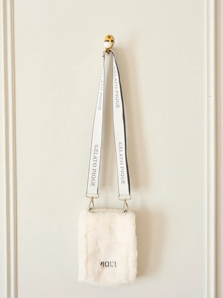 Fur sling bag sales