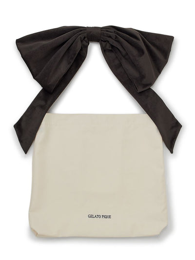 Ribbon Tote Bag gelato pique