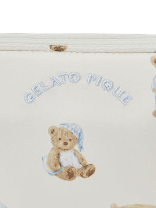 GOOD NIGHT BEAR Motif Pouch