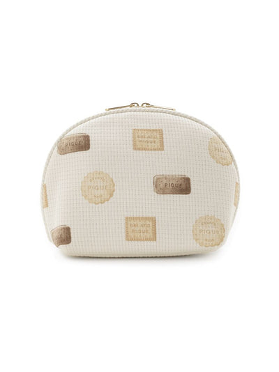 Biscuit Pattern Gusseted Pouch gelato pique