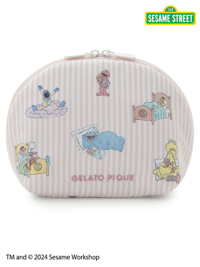 【SESAME STREET】 Character Cosmetic Pouch gelato pique