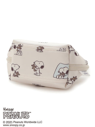 [PEANUTS] SNOOPY×BEAR Patterned Pouch