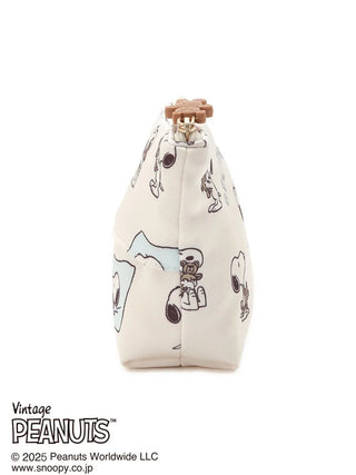 [PEANUTS] SNOOPY×BEAR Patterned Tissue Pouch