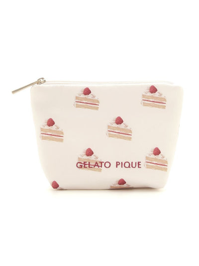 Cake Cake Pattern Print Pouch Print Tissue Pouch gelato pique