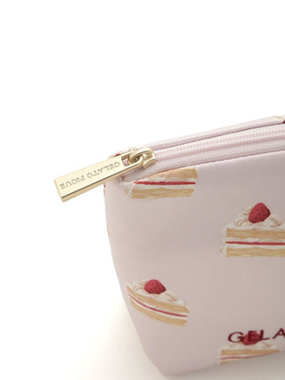 Cake Cake Pattern Print Pouch Print Tissue Pouch