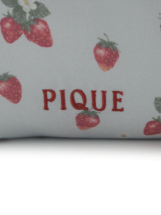 Strawberry Motif Frill Pouch