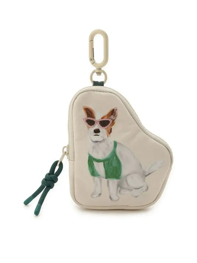 Summer Dog Die Cut Pouch gelato pique