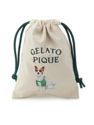 Summer Dog Drawstring Bag Set