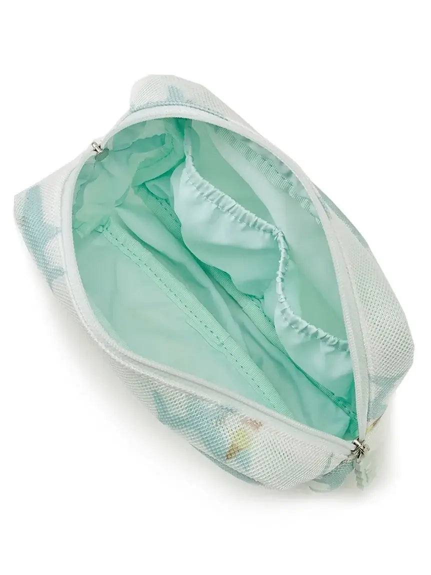 Shark Embroidered Pouch