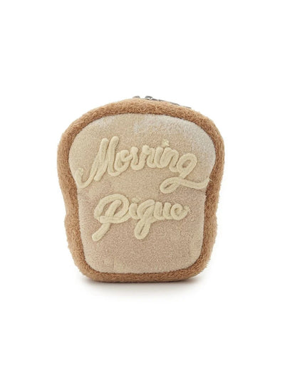 White Bread Motif Pouch gelato pique