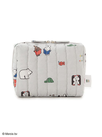 【Dick Bruna】Quilted All-Over Print Pouch gelato pique