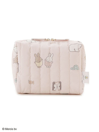【Dick Bruna】Quilted All-Over Print Pouch gelato pique