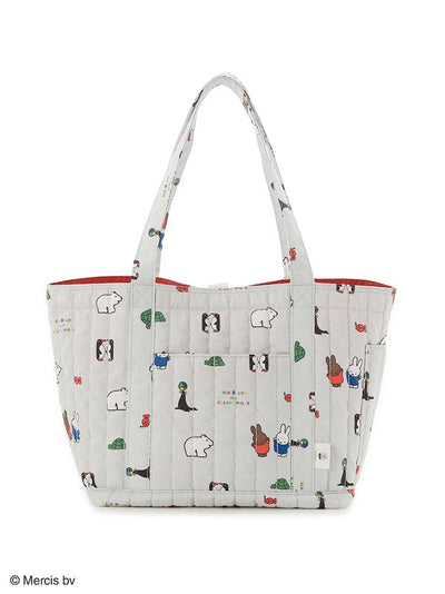 【Dick Bruna】Quilted All-Over Print Mama Bag gelato pique