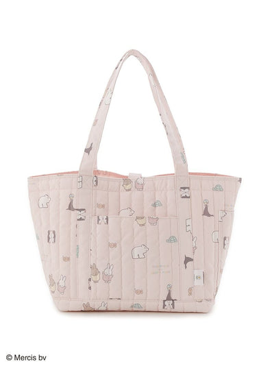 【Dick Bruna】Quilted All-Over Print Mama Bag gelato pique