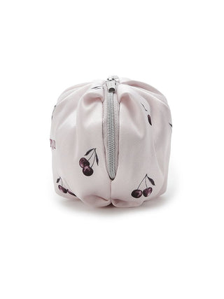 Satin Cherry Pouch