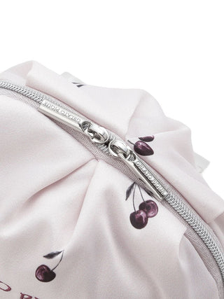 Satin Cherry Pouch