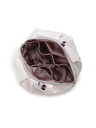 Satin Cherry Pouch