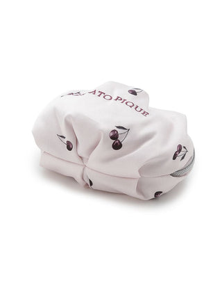 Satin Cherry Pouch