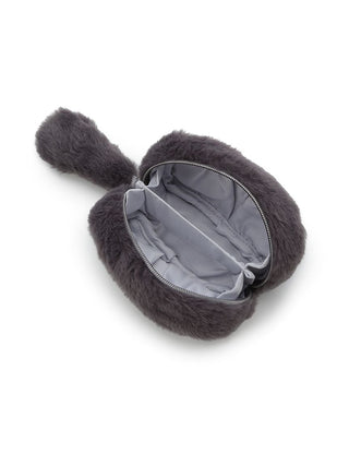 [HALLOWEEN] Black Cat Fur Mini Pouch