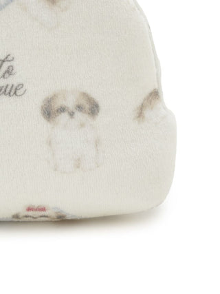 Shih Tzu Pattern Tissue Pouch