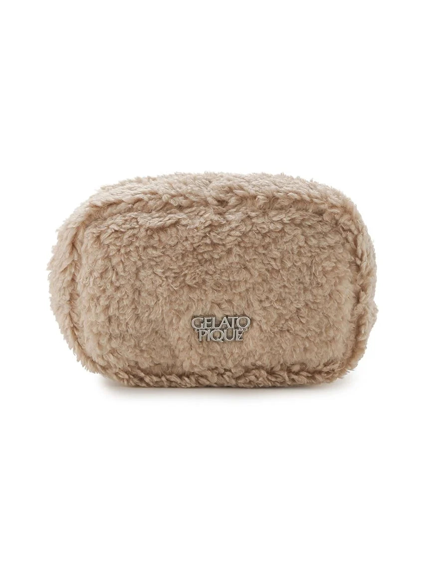 Logo Boa Fleece Pouch