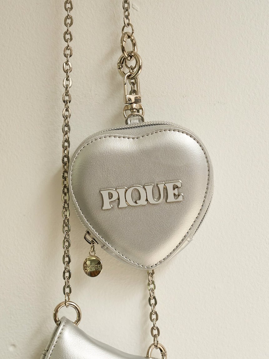 Heart-shaped Bag Charm