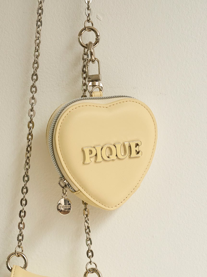 Heart-shaped Bag Charm