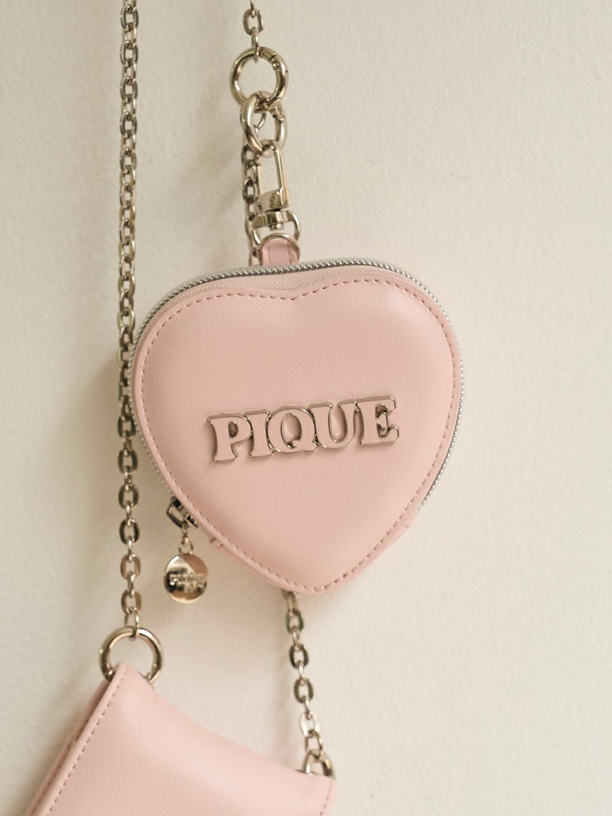 Heart-shaped Bag Charm