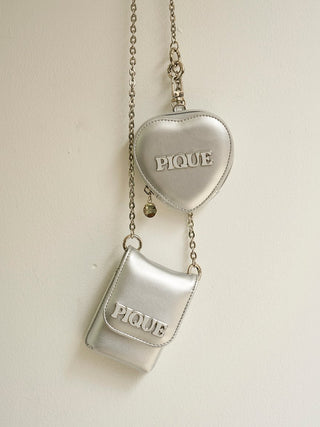 Heart-shaped Bag Charm
