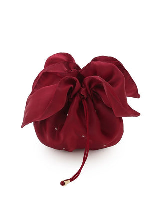 Strawberry-shaped Drawstring Bag