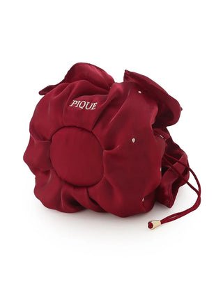 Strawberry-shaped Drawstring Bag