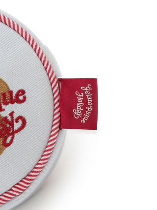 [HOLIDAY] Bear Oval Pouch