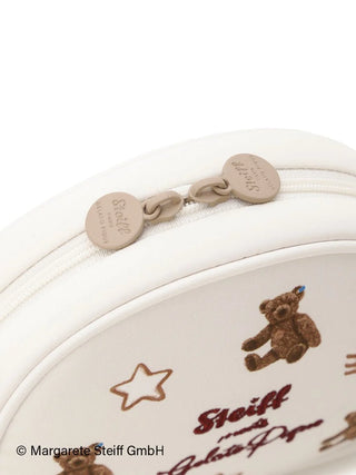 [Steiff] 55PB & Cookies All-over Pouch