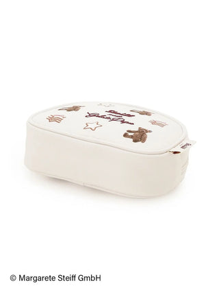 [Steiff] 55PB & Cookies All-over Pouch