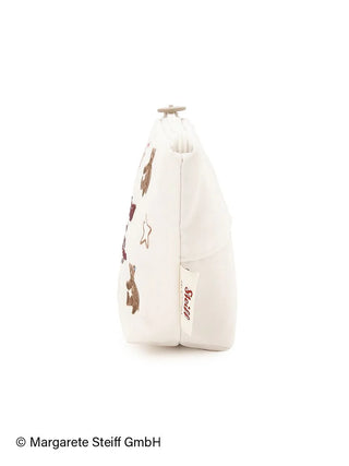 [Steiff] 55PB & Cookies All-over Tissue Pouch