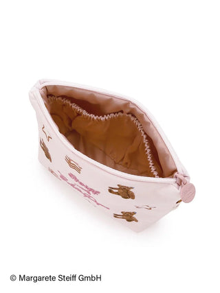 [Steiff] 55PB & Cookies All-over Tissue Pouch