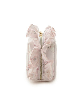 Cat and Flower Pouch