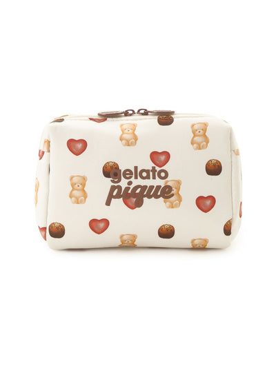 Bear Ice Cream All-over Pouch gelato pique