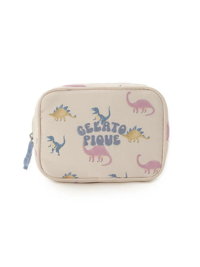 Dinosaur All-over Pouch gelato pique