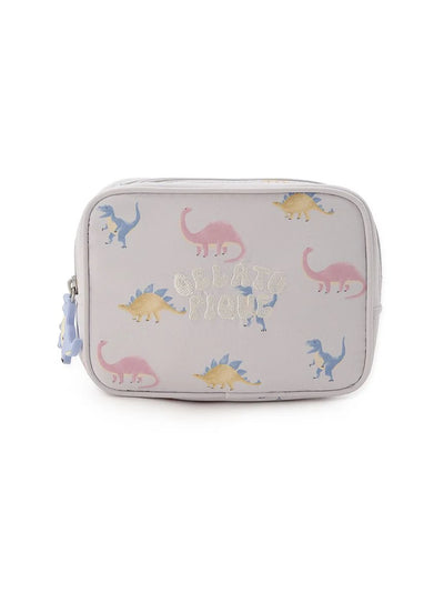 Dinosaur All-over Pouch gelato pique