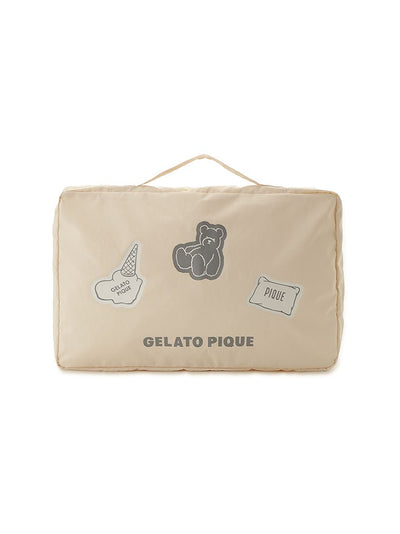 [Travel] L-size Pouch gelato pique